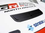 Car Hood Scoop 3D printed with Statasys Carbon Fiber FDM Material